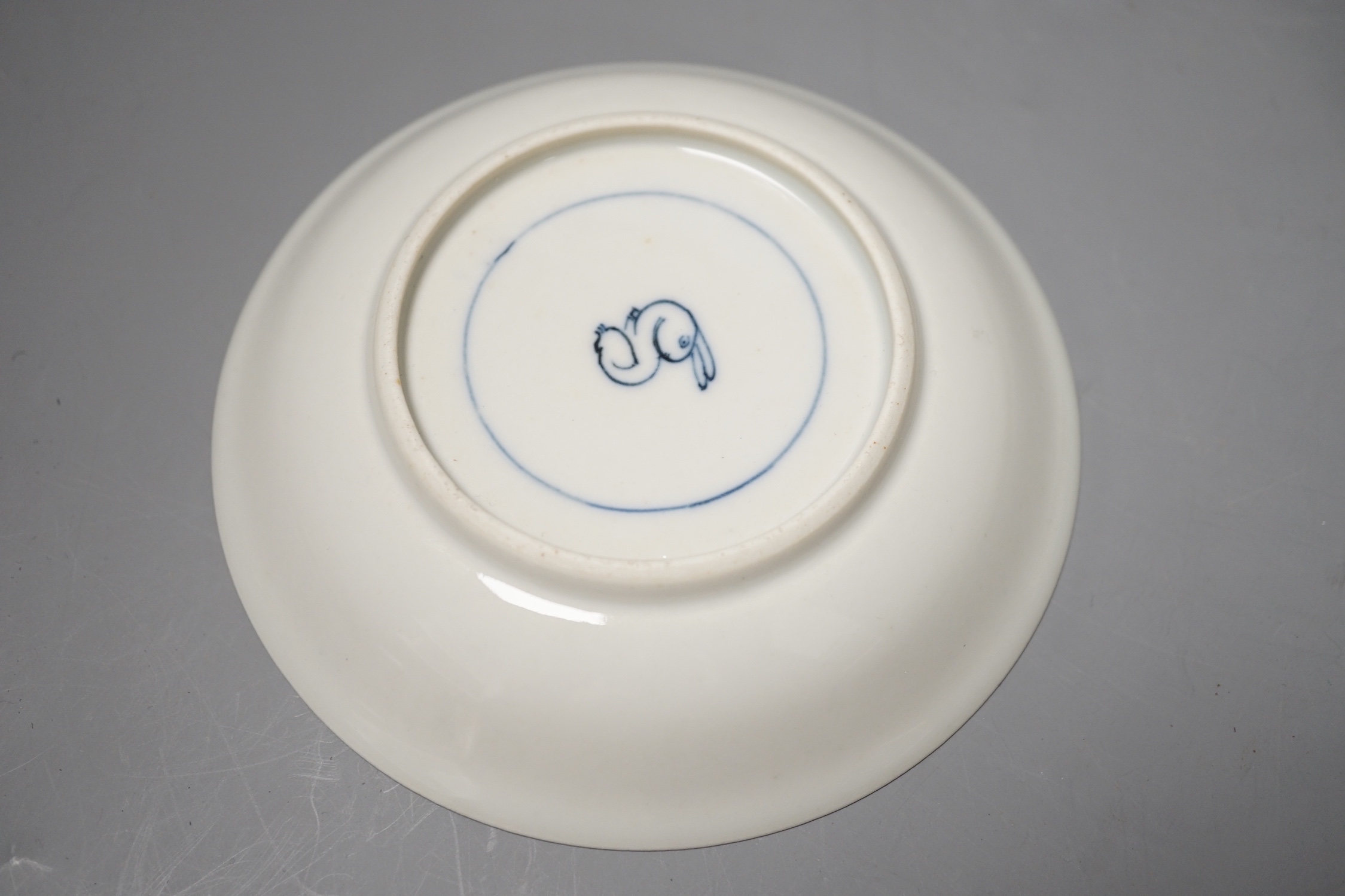 A Japanese Edo period Imari vase, 22. 5 cm, two 19th-century Chinese blue and white baluster vases, an Annamese blue and white box and cover, a Chinese famille rose plates and a blue and white dish